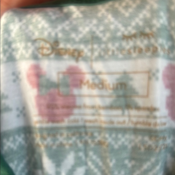 Little Sleepies  Pajama Set Mickey fair isles size med - Picture 2 of 5